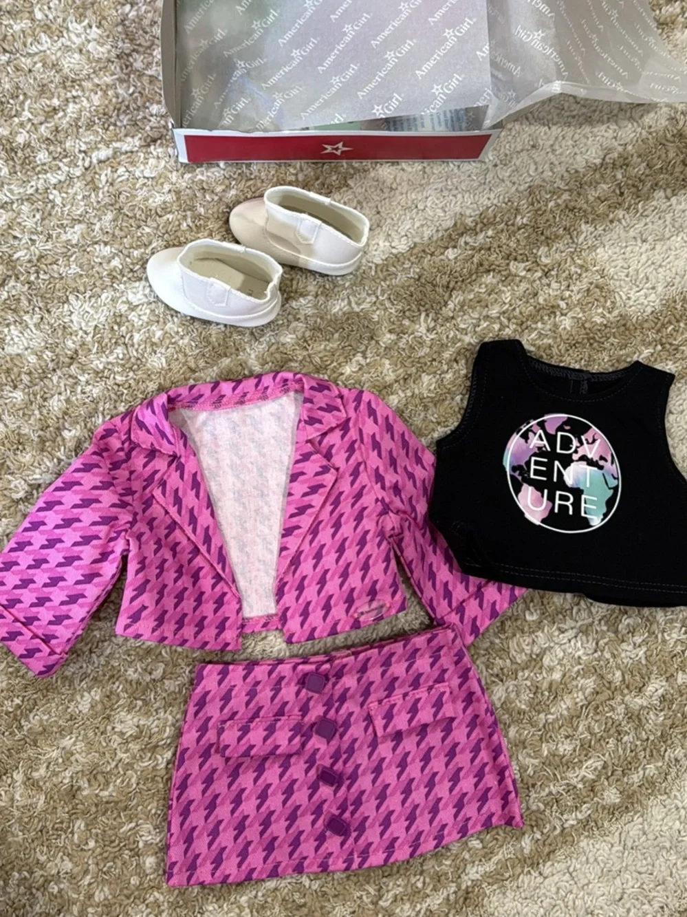 NIB American Girl Truly Me Fun in the City Travel Outfit